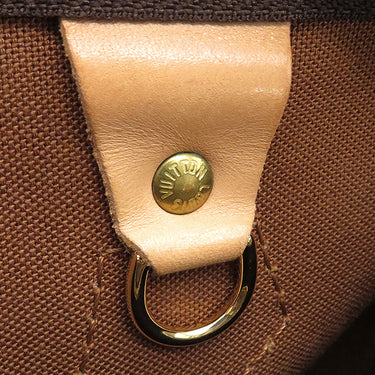 ルイヴィトン LOUIS VUITTON スピーディ 25 M41528 モノグラム モノグラムキャンバス ハンドバッグ ゴールド金具 茶 ミニボストン パドロック・鍵欠品