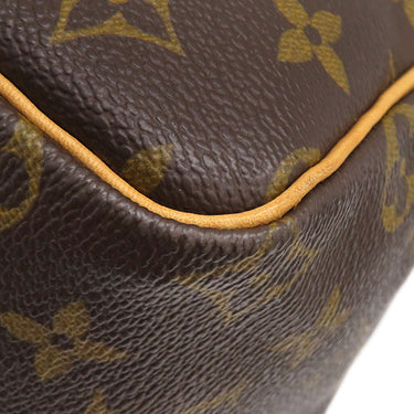 ルイヴィトン LOUIS VUITTON スピーディ 25 M41528 モノグラム モノグラムキャンバス ハンドバッグ ゴールド金具 茶 ミニボストン パドロック・鍵欠品