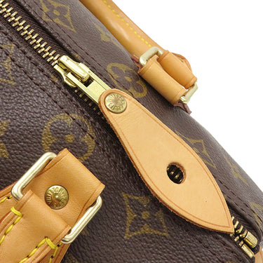ルイヴィトン LOUIS VUITTON スピーディ 25 M41528 モノグラム モノグラムキャンバス ハンドバッグ ゴールド金具 茶 ミニボストン パドロック・鍵欠品