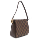 ルイヴィトン LOUIS VUITTON トゥルースメイクアップ N51982 エベヌ ダミエキャンバス ポーチ ゴールド金具 アクセサリーポーチ