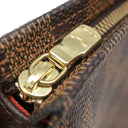 ルイヴィトン LOUIS VUITTON トゥルースメイクアップ N51982 エベヌ ダミエキャンバス ポーチ ゴールド金具 アクセサリーポーチ