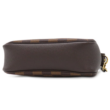 ルイヴィトン LOUIS VUITTON トゥルース メイクアップ N51982 ダミエエベヌ ダミエキャンバス ポーチ ゴールド金具 茶 アクセサリーポーチ