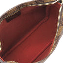 ルイヴィトン LOUIS VUITTON トゥルース メイクアップ N51982 ダミエエベヌ ダミエキャンバス ポーチ ゴールド金具 茶 アクセサリーポーチ