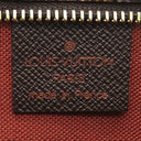 ルイヴィトン LOUIS VUITTON トゥルース メイクアップ N51982 ダミエエベヌ ダミエキャンバス ポーチ ゴールド金具 茶 アクセサリーポーチ