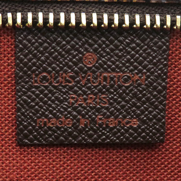 ルイヴィトン LOUIS VUITTON トゥルース メイクアップ N51982 ダミエエベヌ ダミエキャンバス ポーチ ゴールド金具 茶 アクセサリーポーチ