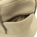 エルメス HERMES ラウル ライン バケットハット ベージュ カシミヤ #59 ハット Ｈロゴ