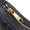 グッチ GUCCI GGマトラッセ 739709 ブラック レザー ショルダーバッグ ゴールド金具 黒 GG