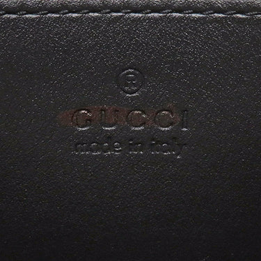 グッチ GUCCI GGマトラッセ 739709 ブラック レザー ショルダーバッグ ゴールド金具 黒 GG