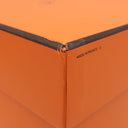 エルメス HERMES ピコタンロックPM タッチ キュイーブル×ジョーヌ トリヨンクレマンス スイフト ハンドバッグ シルバー金具 茶 オレンジ 鍵1本欠品