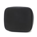 シャネル CHANEL バニティ ブラック レザー キャビアスキン ハンドバッグ ゴールド金具 黒 ココマーク