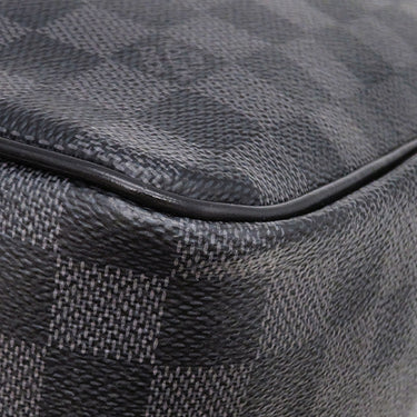 ルイヴィトン LOUIS VUITTON トワレ ポーチ N47625 ダミエグラフィット ダミエグラフィットキャンバス ポーチ シルバー金具 黒 ポーチ