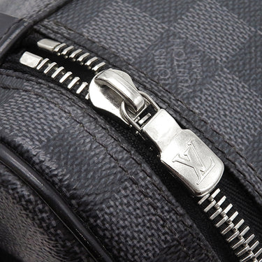 ルイヴィトン LOUIS VUITTON トワレ ポーチ N47625 ダミエグラフィット ダミエグラフィットキャンバス ポーチ シルバー金具 黒 ポーチ