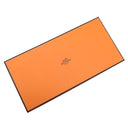 エルメス HERMES ドゴンロング ゴールド トリヨンクレマンス 長財布 シルバー金具 茶