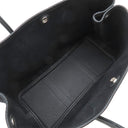 エルメス HERMES ガーデンパーティーTPM ブラック トワルシェブロン ネゴンダ トートバッグ シルバー金具 黒