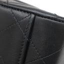 シャネル CHANEL デカマトラッセ A01094 ブラック ラムスキン ショルダーバッグ ゴールド金具 黒 フラップバッグ チェーンショルダー