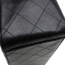 シャネル CHANEL デカマトラッセ A01094 ブラック ラムスキン ショルダーバッグ ゴールド金具 黒 フラップバッグ チェーンショルダー