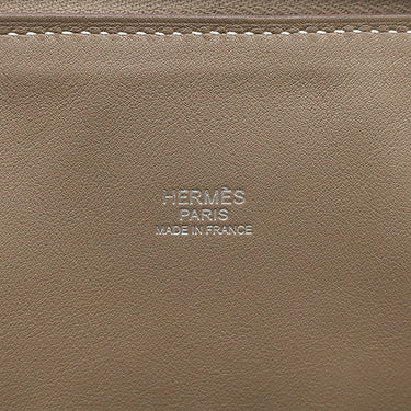 エルメス HERMES ボリード31 エトゥープ トリヨンクレマンス 2WAYバッグ シルバー金具 グレージュ ショルダー