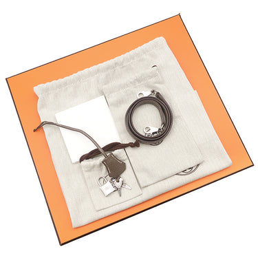 エルメス HERMES ボリード31 エトゥープ トリヨンクレマンス 2WAYバッグ シルバー金具 グレージュ ショルダー