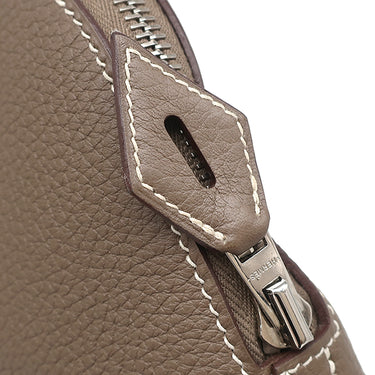エルメス HERMES ボリード31 エトゥープ トリヨンクレマンス 2WAYバッグ シルバー金具 グレージュ ショルダー