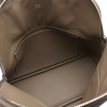 エルメス HERMES ボリード31 エトゥープ トリヨンクレマンス 2WAYバッグ シルバー金具 グレージュ ショルダー