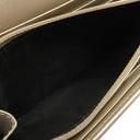 グッチ GUCCI 二つ折り財布 233028 ブラック レザー マイクログッチシマレザー 長財布 シャンパンゴールド金具 マイクログッチシマ ロングウォレット ダブルG ゴールド