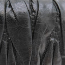 ミュウミュウ MIU MIU マテラッセ ブラック レザー 三つ折り財布 シルバー金具 黒