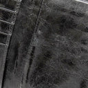 ミュウミュウ MIU MIU マテラッセ ブラック レザー 三つ折り財布 シルバー金具 黒