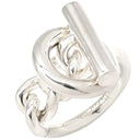 エルメス HERMES クロワゼット GM シルバー シルバー925 #57(JP17) リング 指輪 SV925 AG925 14号