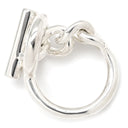 エルメス HERMES クロワゼット GM シルバー シルバー925 #57(JP17) リング 指輪 SV925 AG925 14号