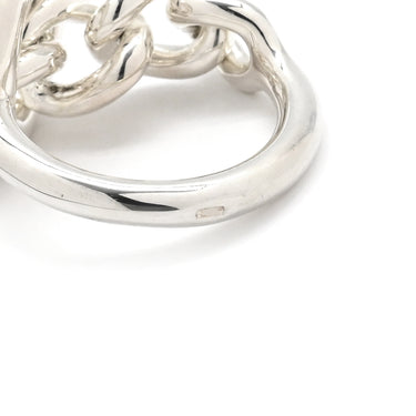 エルメス HERMES クロワゼット GM シルバー シルバー925 #57(JP17) リング 指輪 SV925 AG925 14号