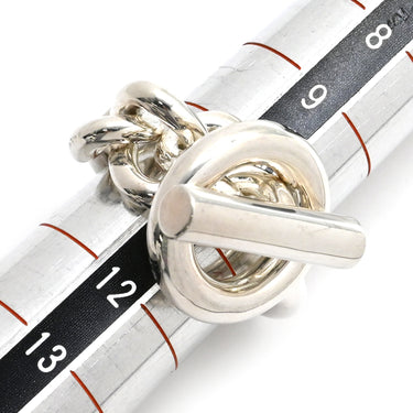 エルメス HERMES クロワゼット GM シルバー シルバー925 #57(JP17) リング 指輪 SV925 AG925 14号
