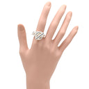 エルメス HERMES クロワゼット GM シルバー シルバー925 #57(JP17) リング 指輪 SV925 AG925 14号