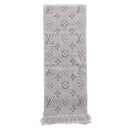 ルイヴィトン LOUIS VUITTON エシャルプ ロゴマニア M74742 グリペルル ウール シルク マフラー
