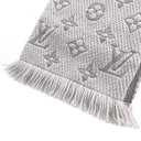 ルイヴィトン LOUIS VUITTON エシャルプ ロゴマニア M74742 グリペルル ウール シルク マフラー