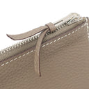 エルメス HERMES ドゴンデュオ ドゴンGM エトゥープ トゴ アニョー 長財布 シルバー金具 グレージュ