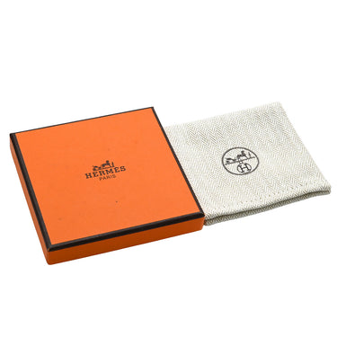 エルメス HERMES ミニクリック PM シェーヌダンクル リラ メタル エナメル バングル ローズゴールド金具 ピンクゴールド金具 紫 ブレスレット