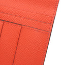 エルメス HERMES ベアンスフレ カプシーヌ ヴォーエプソン 長財布 シルバー金具 二つ折り財布