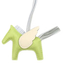 エルメス HERMES ロデオPM ペガサス ジョーヌブルジョン×ブルーブリュム×ナタ ラムスキン アニューミロ バッグチャーム 黄緑 水色 アイボリー