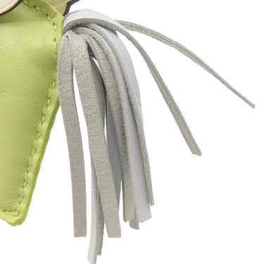 エルメス HERMES ロデオPM ペガサス ジョーヌブルジョン×ブルーブリュム×ナタ ラムスキン アニューミロ バッグチャーム 黄緑 水色 アイボリー