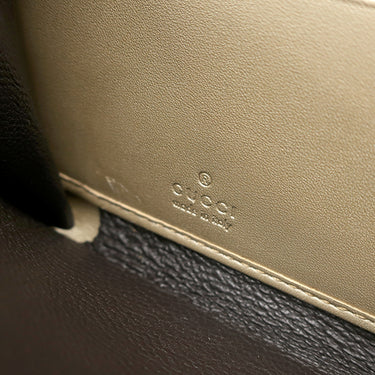 グッチ GUCCI インプリメ ジップアラウンドウォレット 212110 ゴールド PVC 長財布 金 ラウンドファスナー ロングウォレット