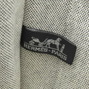 エルメス HERMES ニューフールトゥMM グレー トワルアッシュ トートバッグ シルバー金具 トワルH キャンバス