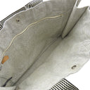 エルメス HERMES ニューフールトゥMM グレー トワルアッシュ トートバッグ シルバー金具 トワルH キャンバス