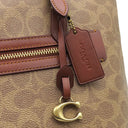 コーチ COACH シグネチャー テイラー トート CC402B4NQ4 TANXRUST PVC レザー トートバッグ ヴィンテージ金具