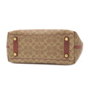 コーチ COACH シグニチャー テイラー トート CC402B4NQ4 TANXRUST PVC レザー トートバッグ ヴィンテージ金具 新品 未使用 茶