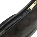 コーチ COACH ヴァル ダッフル C2819IMAA8 ブラウン PVCコーティングキャンバス レザー 2WAYバッグ ゴールド金具 新品 未使用 茶 シグネチャー