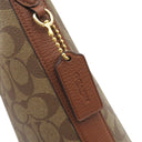 コーチ COACH ダッフル ショルダーバッグ C2819 IMS5U べ－ジュXブラウン シグネチャーキャンバス レザー 2WAYバッグ ゴールド金具 ライトブラウン 茶 ハンドバッグ 新品 未使用