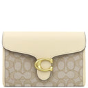 コーチ COACH タビー シグネチャー CA192B4SHG ベージュ系 キャンバス レザー チェーンウォレット ヴィンテージ金具 アイボリー 新品 未使用