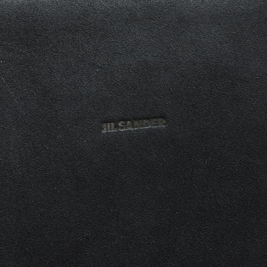 ジルサンダー Jil Sander ラージ トートバッグ JSMR852195 MRB00036 001 ブラック スウェード レザー 2WAYバッグ シルバー金具 黒 ショルダー