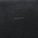 ジルサンダー Jil Sander ラージ トートバッグ JSMR852195 MRB00036 001 ブラック スウェード レザー 2WAYバッグ シルバー金具 黒 ショルダー