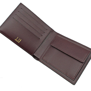 ダンヒル dunhill ベルグレイブ コンパクトウォレット DUL2S832A ブラック レザー 二つ折り財布 ゴールド金具 黒 札入れ 新品 未使用